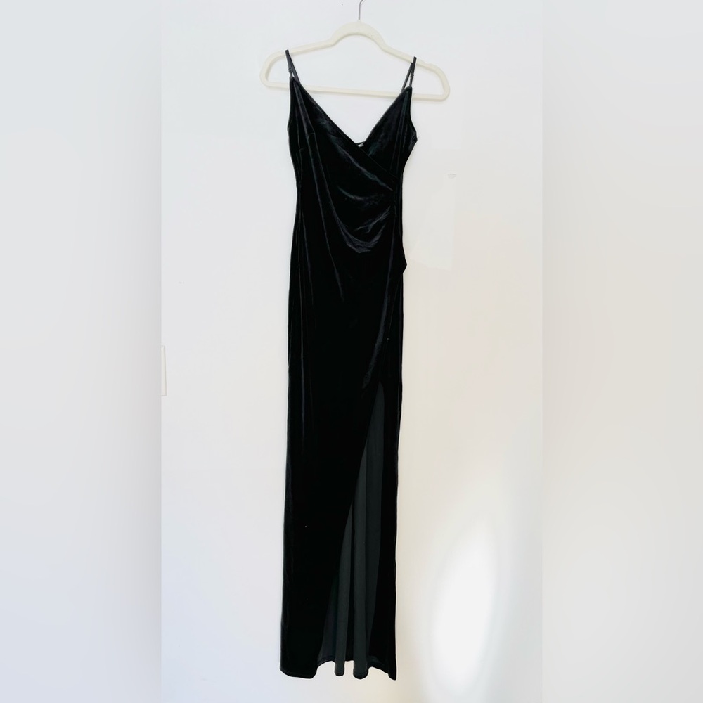 Black Velvet Gown